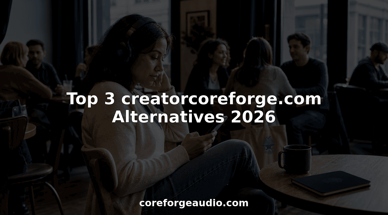 Top 3 creatorcoreforge.com Alternatives 2026