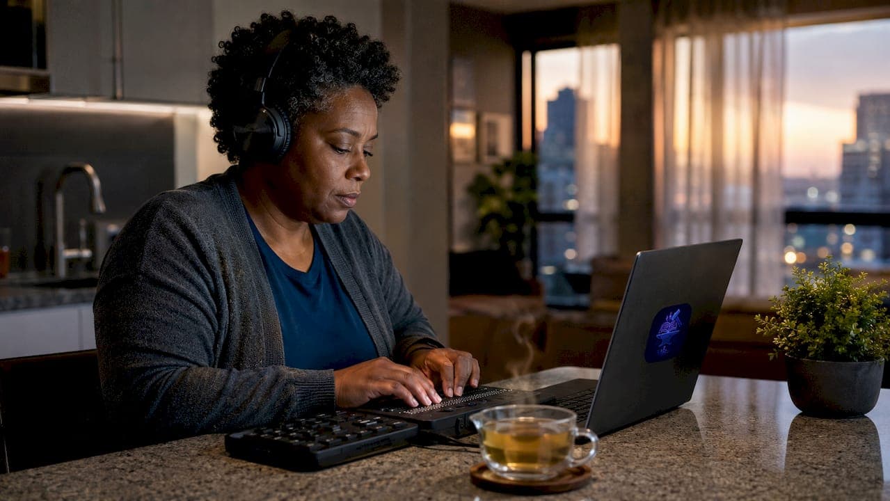 How Visually Impaired Users Access Digital Content